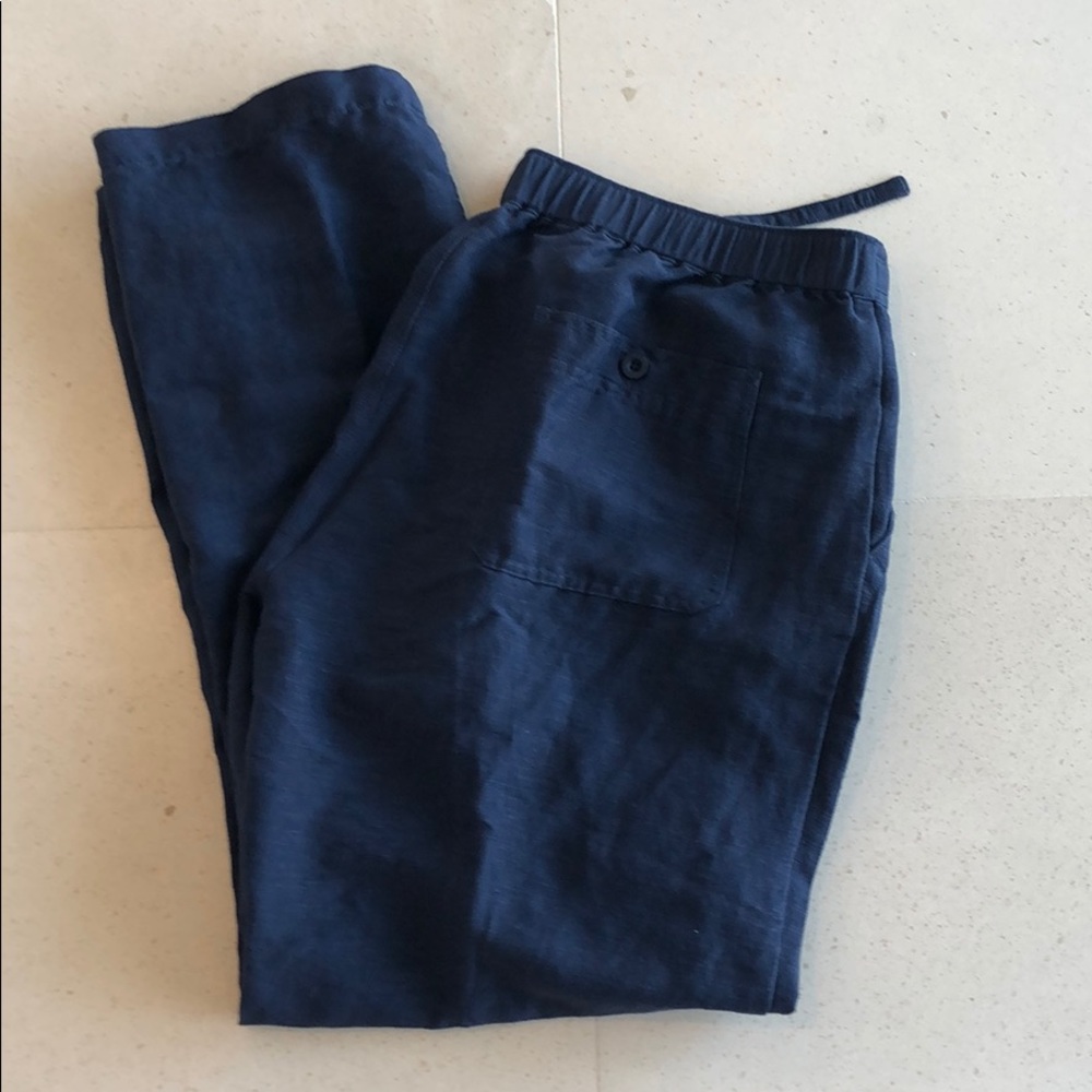 Men’s Cubavera Linen pants Navy